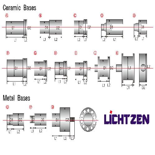 UV Lamp Accessories - Bases